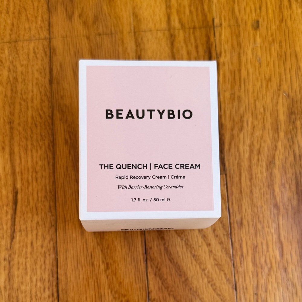 BeautyBio The Quench Face Cream — Pink Hydrating Recovery Moisturizer